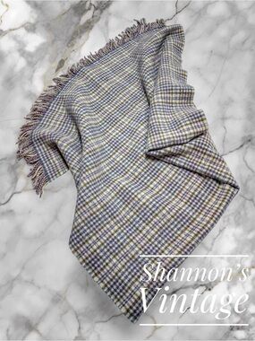 Johnston’s of Elgin Johnston’s Home Made in Scotland Lambs Wool sz 72x56 Blanket